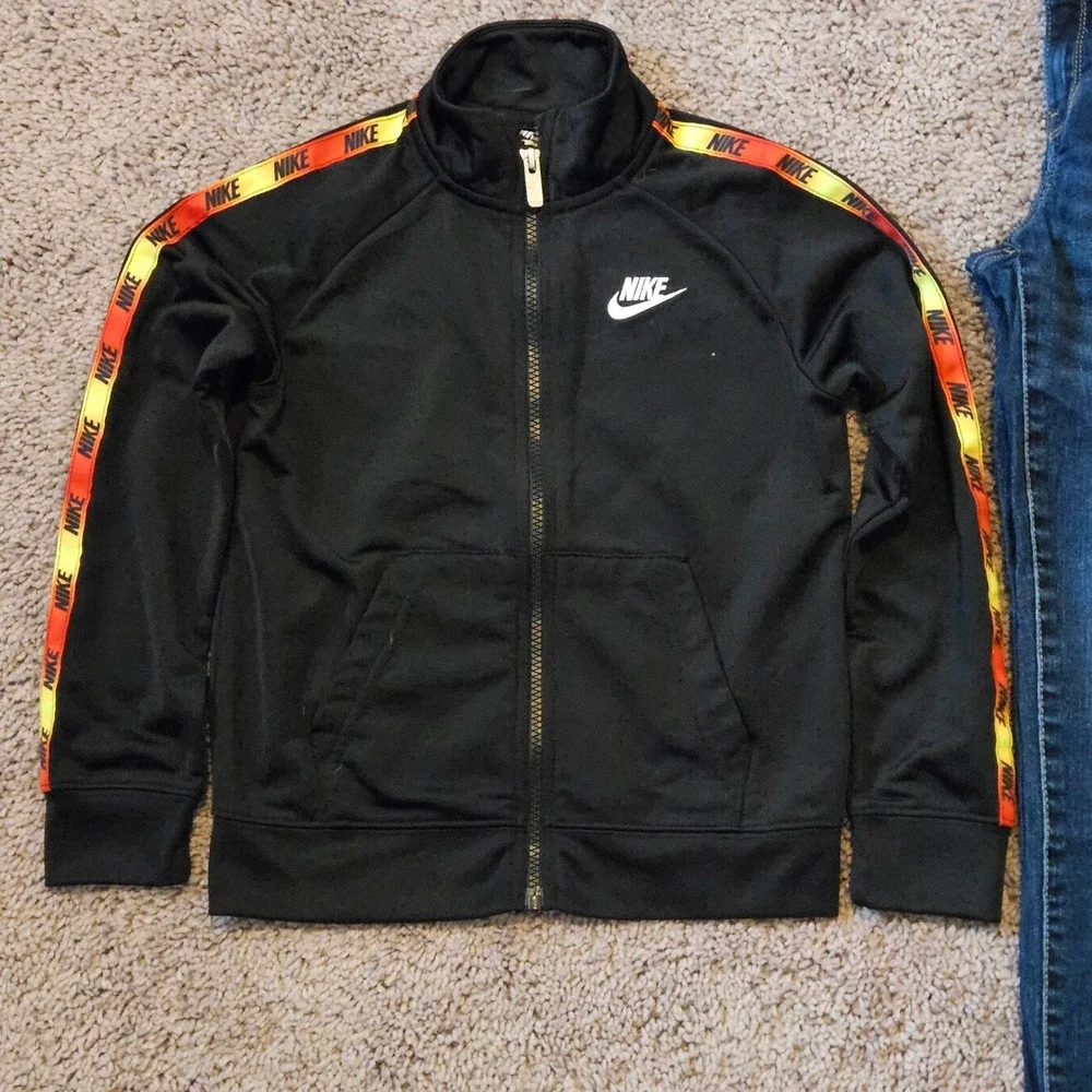 Nike Jacket Childrens Place Jeans Lot of 3 Boys Size 7 Tracksuit Denim Casual - Picture 2 of 9